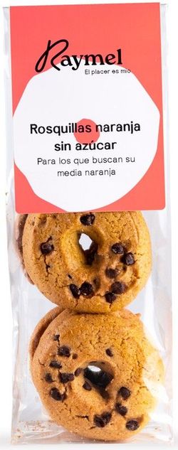 Rosco Galleta Naranja y Chocolate Sin Azúcar Añadido Bolsa 5 unidades
