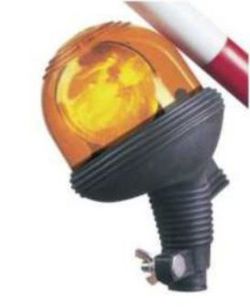 Rotativo 12/24v Ambar Mástil Flexible Megalux