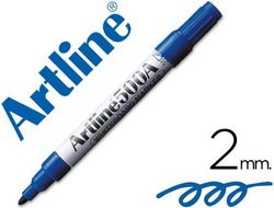 Rotulador Artline Pizarra Ek-500 Azul Punta Redonda 2 mm Recargable
