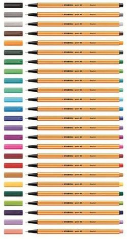 Rotulador fine liner stabilo point 88