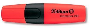 Rotulador fluorescente PELIKAN TEXTMARKER 490, Rojo