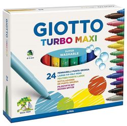 Rotulador GIOTTO Turbo Maxi 24 colores