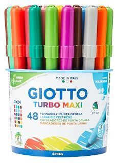 Rotulador GIOTTO Turbo Maxi 48 und.