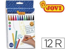 Rotulador Jovi Caja 12 Colores