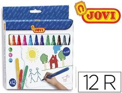 Rotulador Jovi Maxi 13 mm Caja de 12 Rotuladores Surtidos