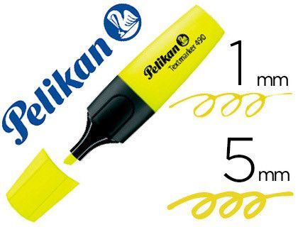 Rotulador Pelikan Fluorescente Textmarker 490 Amarillo