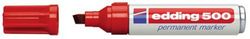 Rotulador permanente edding 500 punta bisel