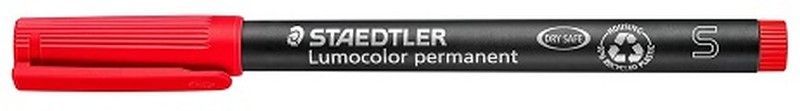 Rotulador permanente LUMOCOLOR 313, Rojo