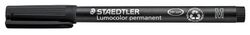 Rotulador permanente LUMOCOLOR 317, Negro