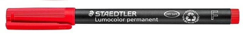 Rotulador permanente LUMOCOLOR 318, Rojo