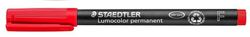 Rotulador permanente LUMOCOLOR 318, Rojo