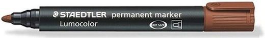 Rotulador permanente LUMOCOLOR 352, Marrón