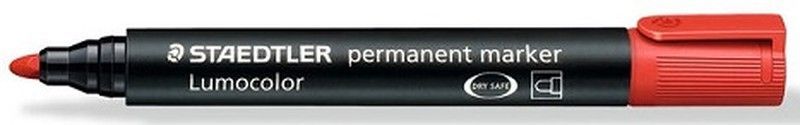 Rotulador permanente LUMOCOLOR 352, Rojo