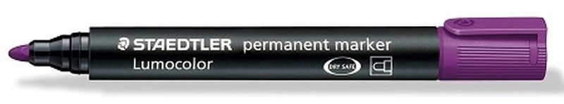 Rotulador permanente LUMOCOLOR 352, Violeta