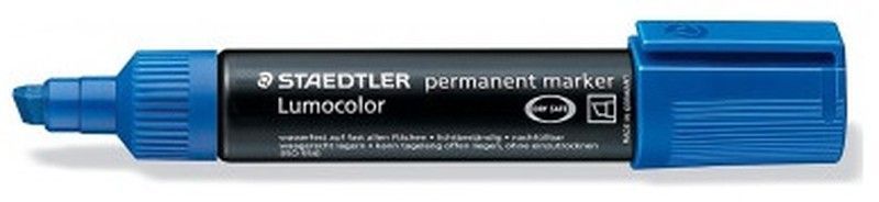Rotulador permanente LUMOCOLOR 385, Azul - UE