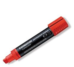 Rotulador permanente LUMOCOLOR 388, Rojo - UE