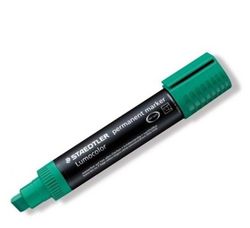 Rotulador permanente LUMOCOLOR 388, Verde - UE