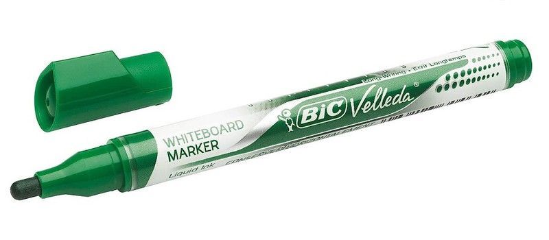 Rotulador pizarra BIC VELLEDA Pocket Verde