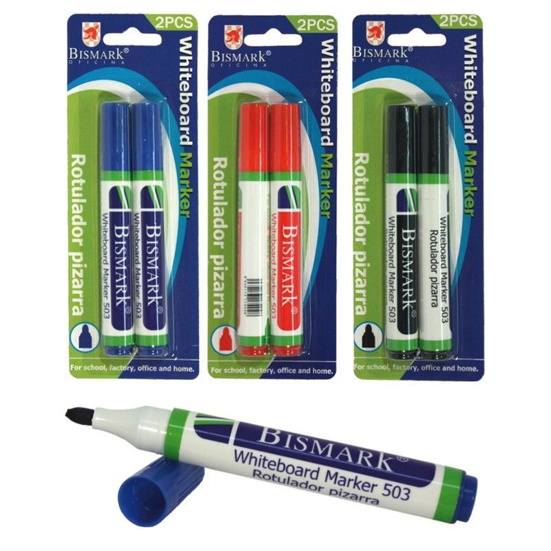 Rotulador pizarra. Blister 2 Uds.Rotulador P/Pizarra
