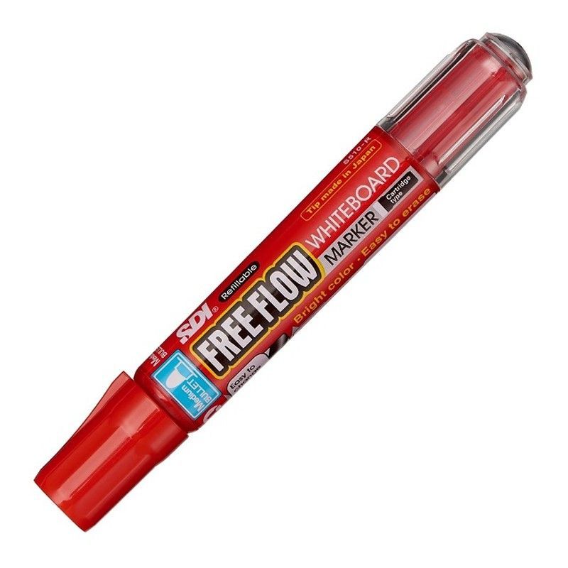 Rotulador pizarra Free Flow Rojo