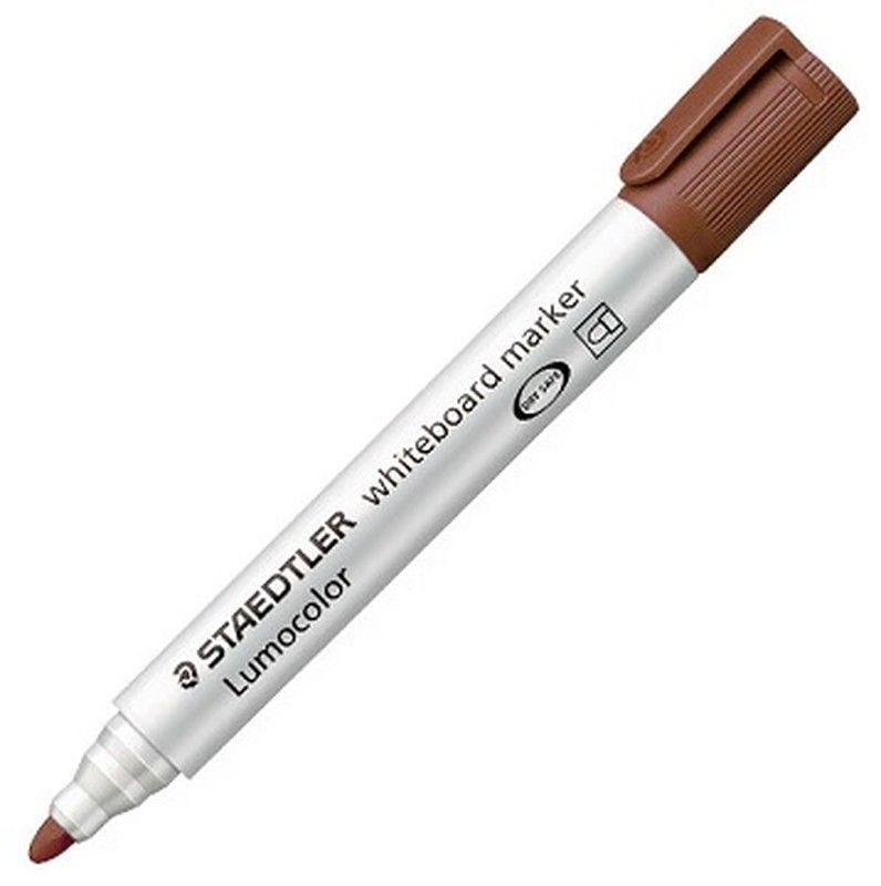 Rotulador pizarra Lumocolor whiteboard marker 351, Marrón
