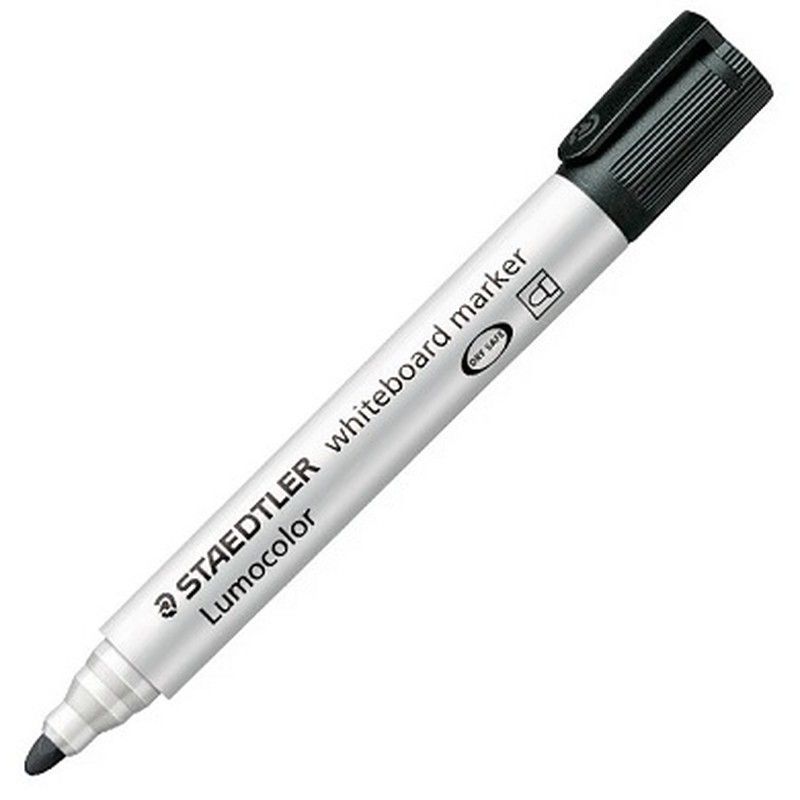 Rotulador pizarra Lumocolor whiteboard marker 351, Negro
