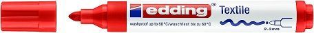 Rotulador ropa EDDING 4500, Rojo