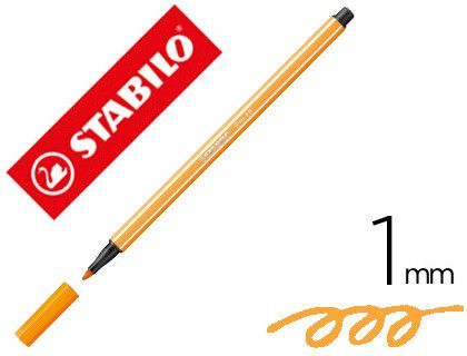 Rotulador stabilo acuarelable pen 68 bermellon palido 1 mm