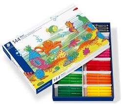 Rotulador STAEDTLER Jumbo 340, Class Pack 144 colores