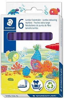 Rotulador STAEDTLER Jumbo 340, Violeta