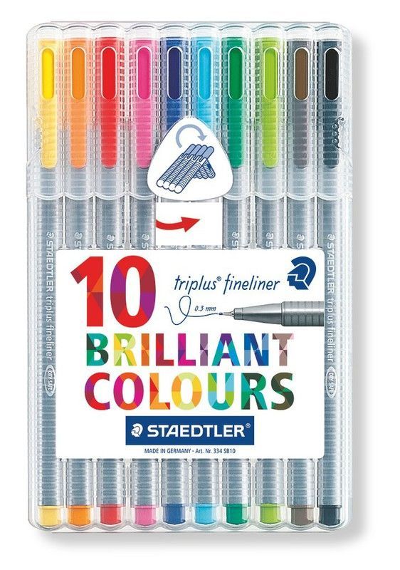 Rotulador triplus fineliner 334. Estuche exclusivo.