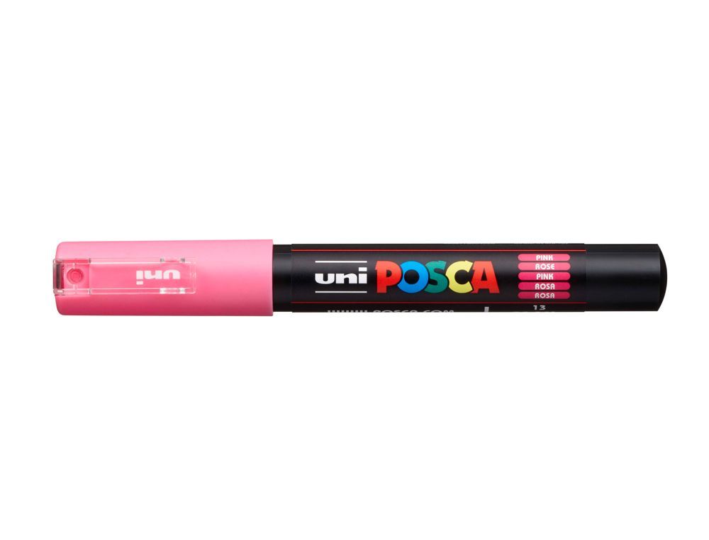 Rotulador uni posca 0,7 mm pc-1m rosa