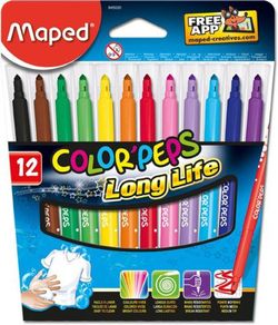Rotuladores color'peps long life en estuche