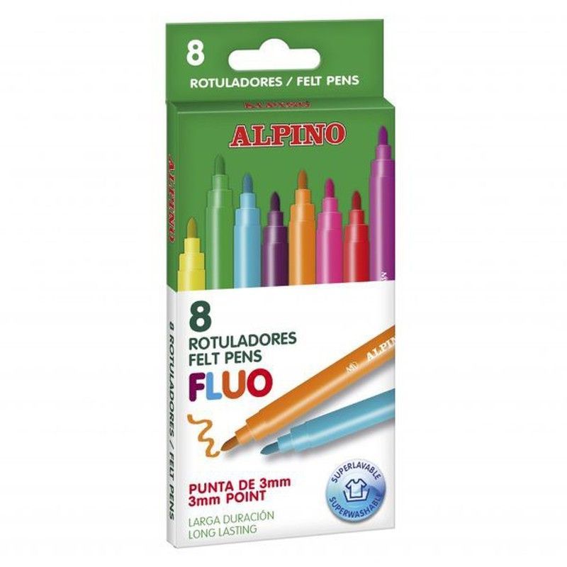 Rotuladores fluor de alpino