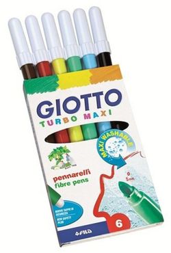 Rotuladores giotto turbo maxi 5mm surtido