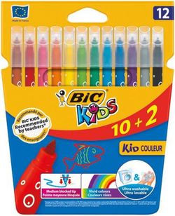 Rotuladores Kid Couleur de Bic. Tinta lavable
