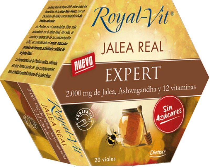 Royal Vit Expert Sin Azucar 20 Viales