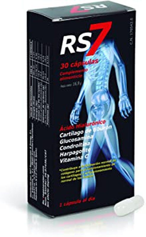 RS7 Plus cápsulas complemento de última generación para el buen funcionamiento de las articulaciones.