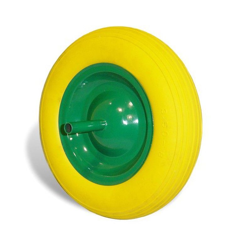 Rueda carretilla impinchable maciza Theca