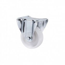 Rueda de nylon con soporte fijo para altas cargas ref. Tv-tn