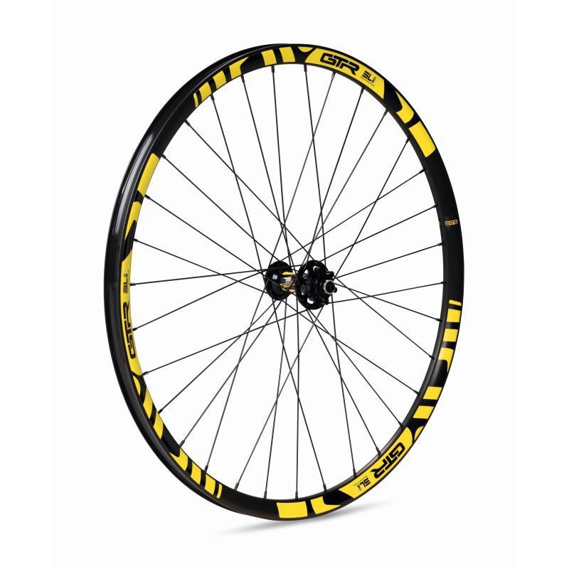 Rueda delantera gurpil 27.5" gtr tubeless ready sl20 disco amarillo