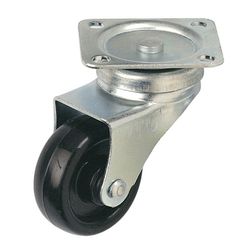 Rueda doméstica AFO serie PN. Rueda Polip.30 Sop.Platina Giratoria