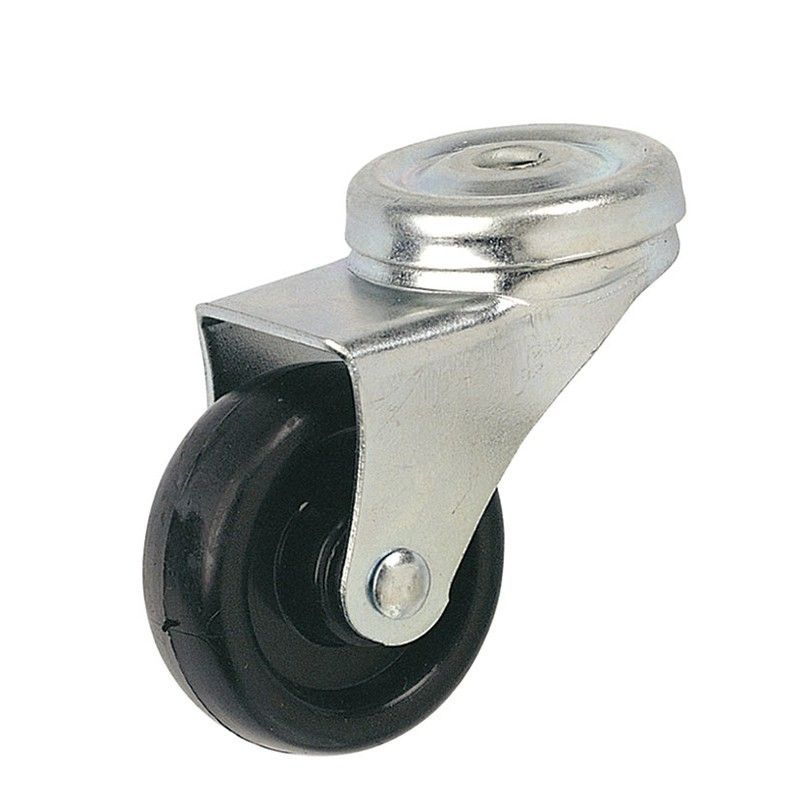 Rueda doméstica AFO serie PN. Rueda Polip.40 Sop.Giratorio C/Taladro