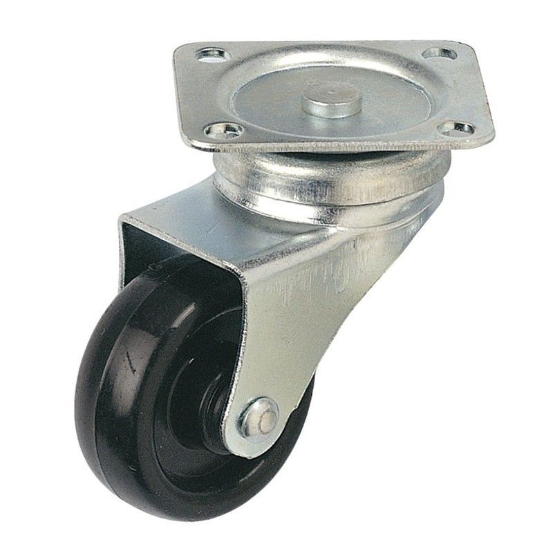 Rueda doméstica AFO serie PN. Rueda Polip.40 Sop.Platina Giratoria