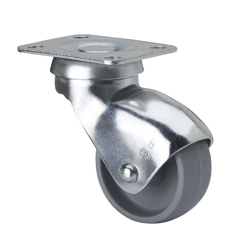 Rueda doméstica ALEX serie H. Rueda Plast.Plato Giratorio 40