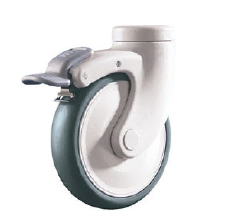 Rueda giratoria diámetro 125 mm. Ref. 500/502 Serie Sanitaria
