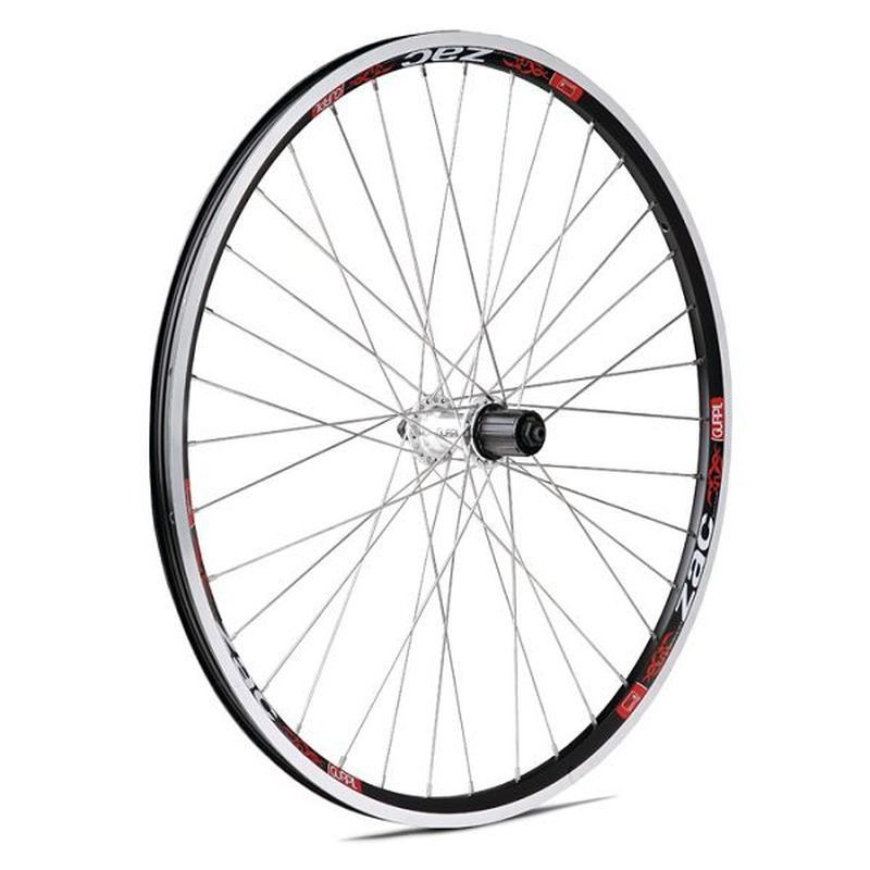 Rueda trasera gurpil 26" zac cassette 7v.negra