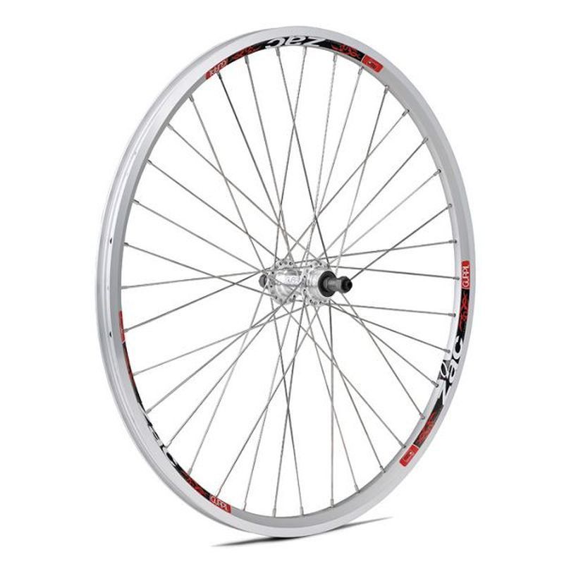 Rueda trasera gurpil 26" zac con cierre aluminio plata