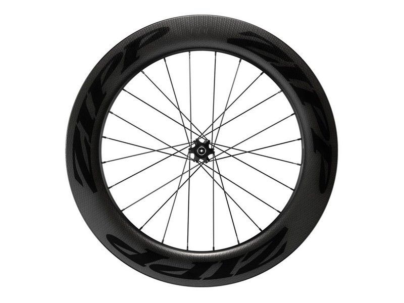 Rueda zipp delantera 808 firecrest carbono cubierta pegatina negra