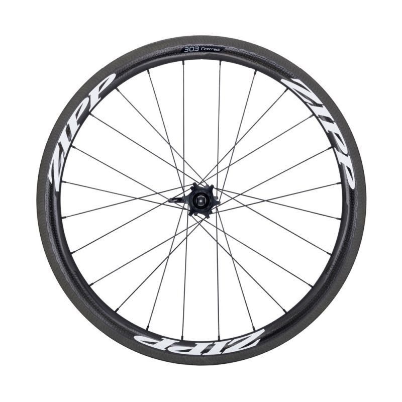 Rueda zipp trasera 303 firecrest carbono cubierta 10/11v.pegatina blanca